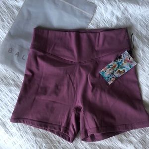 NWT Balance Athletica “The Cloud” shorts